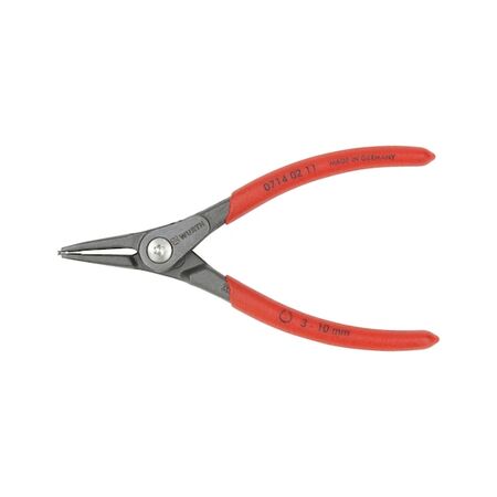 Circlip pliers, shape A for shaft circlips