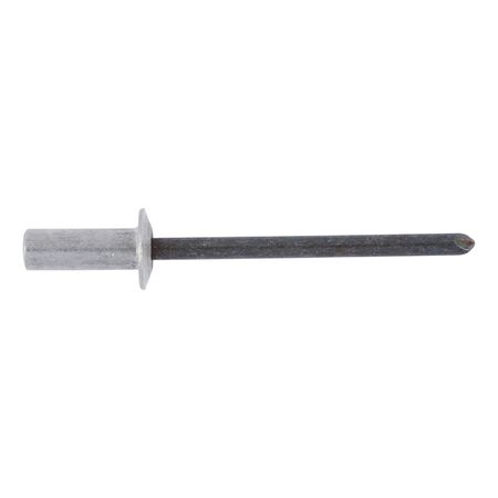 Blind bucket rivet, flat head