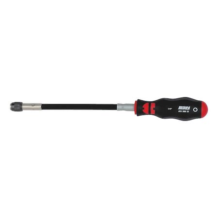1/4 Inch Screwdriver with Quick Change Chuck | Flexible Shaft | Durable Nickel-Plated Head | by Wurth
