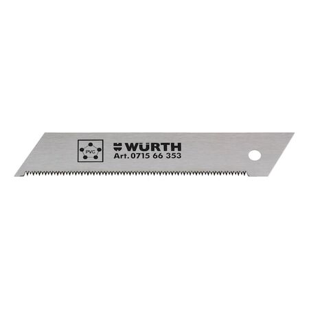 Japanese saw blade for use in 25 mm cutter knife