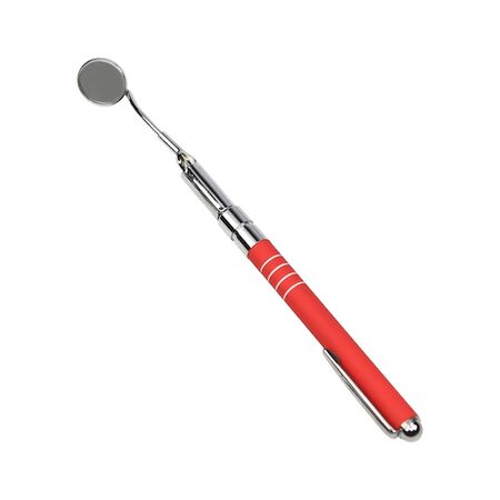 Telescopic Articulated Mirror with UV Light | Medium Intensity UV LED | 50,000+ Hours Life | by Wurth