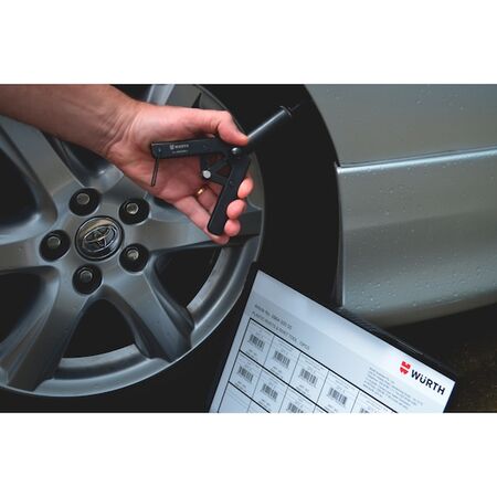 Metal Riveter for Plastic Rivets | Durable Metal Construction | 5.0-6.6 mm Rivet Diameter | @Each of 1 | by Wurth