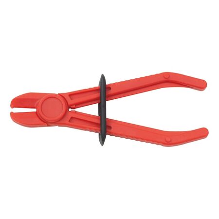 Pinch Off Pliers for Flexible Hoses | 5-14mm Grip Range | Locking Mechanism | Red Fibreglass Construction | by Wurth