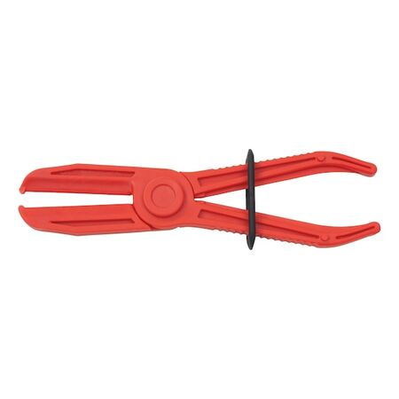 Pinch Off Pliers for Flexible Hoses | 19-57 mm Grip Range | Locking Mechanism & Rounded Jaws | Red | @Each by Wurth