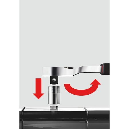 3/8 Inch Internal Extractor Long | Conical Spiral Profile | Square Drive Compatible | by Wurth