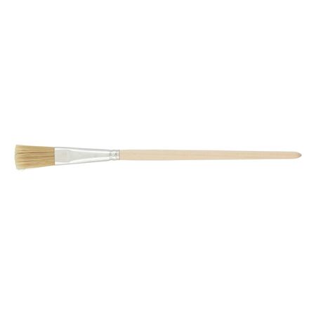 Enamel Brush | High-Quality Fine Bristle | Precise Application for Solvent & Water-Based Paints | Size 1 | Beige | by Wurth