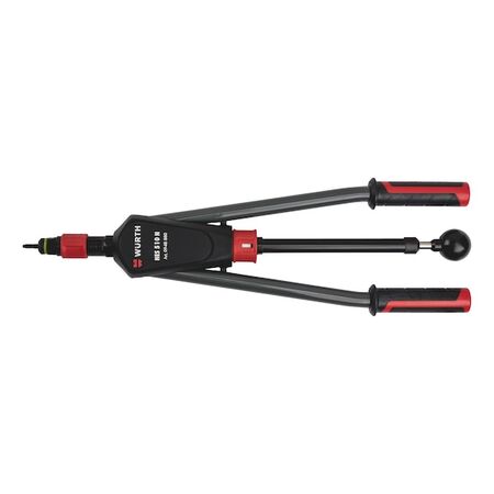 Rivet Nut Setting Pliers HES 510 N | M5 to M10 Compatibility | Quick-Change System | Ergonomic Design | @Each of 1 | by Wurth