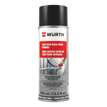 Weld Thru adhesion primer with high zinc content