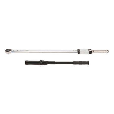 3/4 inch torque wrench with push-through ratchet