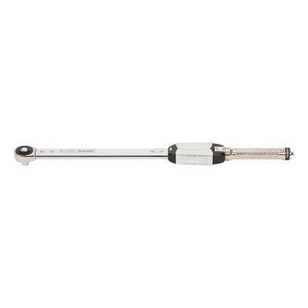 3/4 inch torque wrench with push-through ratchet