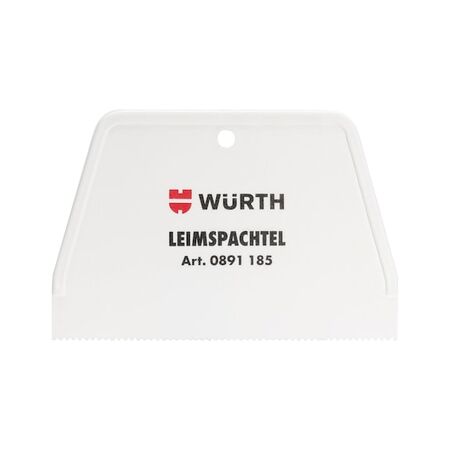 Glue Spatula GLUSPTLA | 4mm Serration | Chemical Resistant | Non-Stick | @Pack of 3 | by Wurth