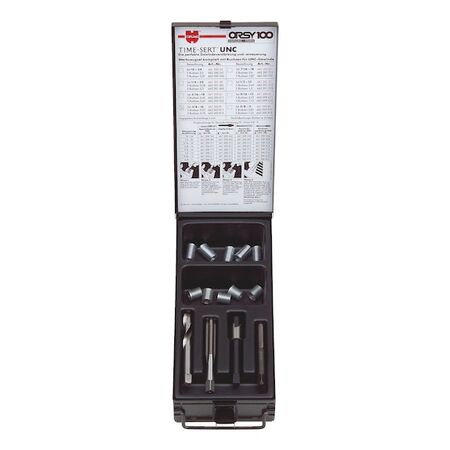 Individual Thread Repair Set UNC 1/4-20 | Includes Bushings & Tools | Restores Thread Integrity | by Wurth