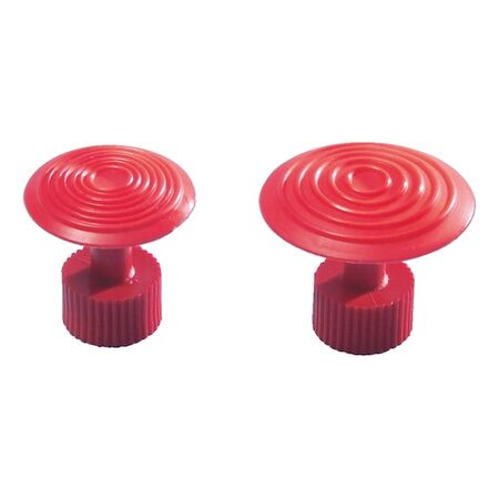 Pulling Adapter | Spherical Red Design | Paint-Safe Dent Removal | by Wurth