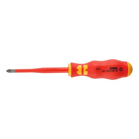 VDE Screwdriver PZ Recessed Head Ultra-Slim | Insulated for Safety | Precision Design | by Wurth