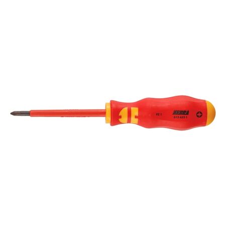 VDE Screwdriver PZ Recessed Head | Insulated for 1,000V | Black Oxide Blade | @Each of 1 | by Wurth