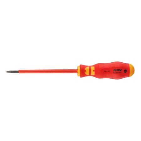 VDE Flat Slotted Screwdriver | Insulated for Live Parts | 10 kV Tested | by Wurth
