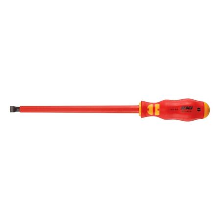 VDE Flat Slotted Screwdriver | Insulated for Live Parts | 10 kV Tested | by Wurth