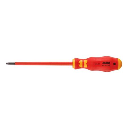 VDE Flat Slotted Screwdriver | Insulated for Live Parts | IEC 60900 Standard | by Wurth