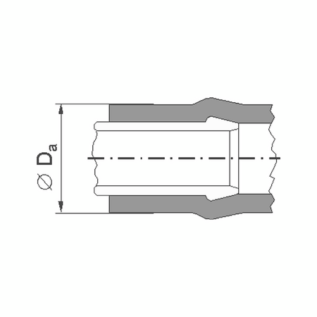 Screwless Hose Clamp Low Overall Height | Stainless Steel A2 | 8mm Band Width | @Pack of 5 | by Wurth