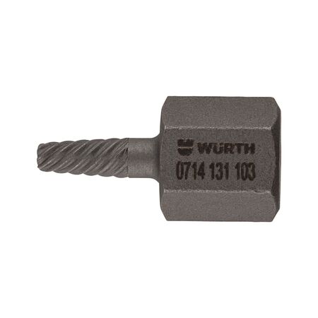 Internal Hexagonal Extractor | Short Design for TX Screws | Rusted & Stripped Screw Removal | by Wurth