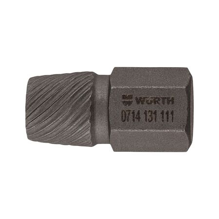 Internal Hexagonal Extractor | Short Length for Confined Spaces | Rusted & Stripped Screw Remover | by Wurth