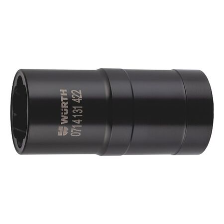 1/2 Inch Double Spiral Socket | Dual-Ended Hex & Tapered Spirals | Anti-Theft Wheel Nut Extractor | by Wurth