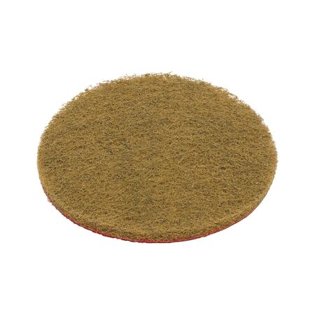 Fleece Hook and Loop Disc | P180 Grid | Medium Design | Yellow | by Wurth