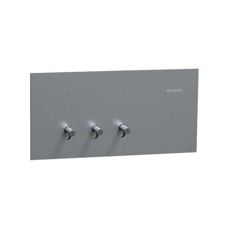 Clipsal Solis T Series Flush Switch | 3 Gang Toggle | 230V-240V | Polished Ceramic Finish | @Each of 5 | by Clipsal