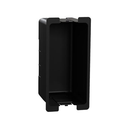 Insulating Deep Shroud 120mm | Durable Nylon | Wall Mounted | Black | @Each of 20 | by Clipsal