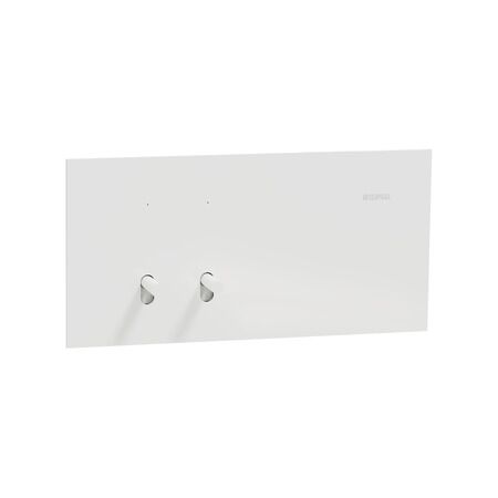 Clipsal Solis T Series Flush Switch | Horizontal Mount | 2 Gang Toggle | 230V-240V | @Each of 1 | by Clipsal