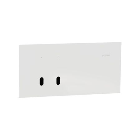Clipsal Solis T Series 2 Gang Horizontal Grid Plate | Polished White Ceramic | Easy to Clean | @Each of 1 | by Clipsal