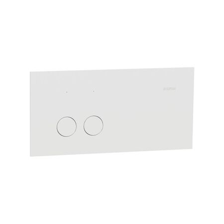 Clipsal Solis Flush Switch | 2 Gang | 10AX 1-Way/2-Way | 230V-240V | Zen White | @Each of 10 | by Clipsal