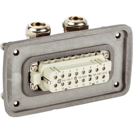 16-pin female connector