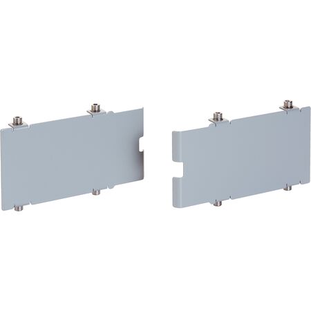 Glare protection plate mounting kit