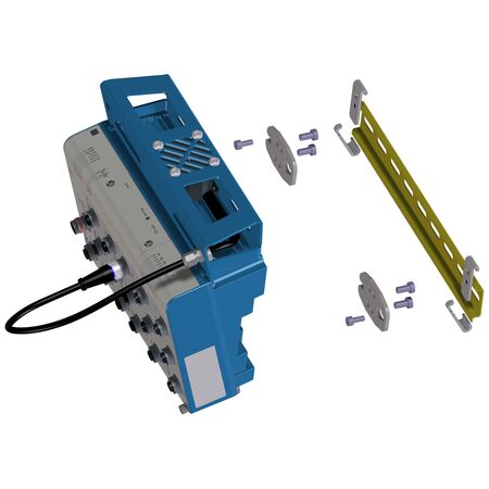 Mounting kit for mounting rail