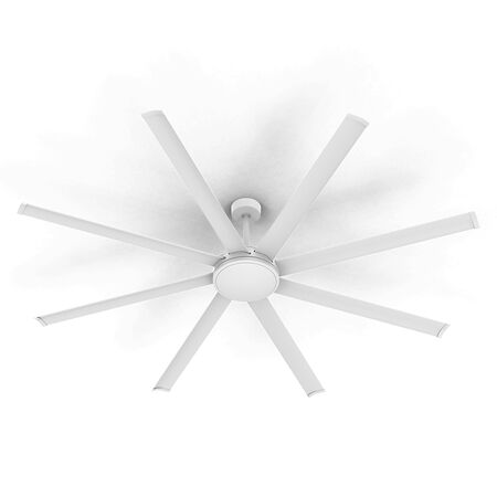 92 inch (2133mm) 8 Blade 80W DC ceiling fan white