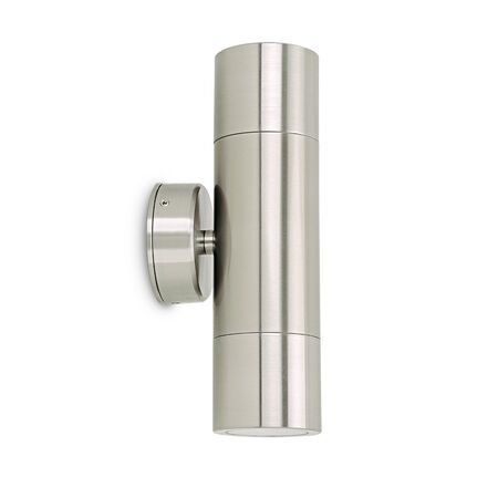 2 x 6W LED Anodised Aluminium Up/Down Light - SER II