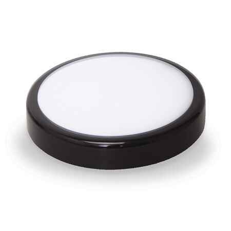 14W Polycarbonate LED Bunker IP65 with corridor function - Black - Tri Colour