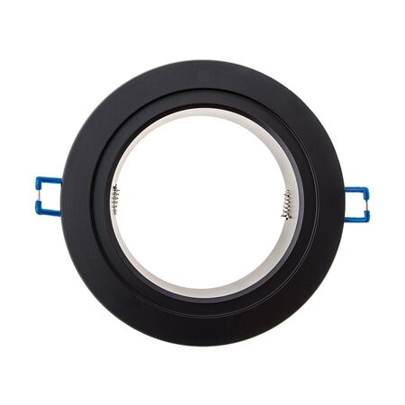 140mm Downlight Extension Plate - Black