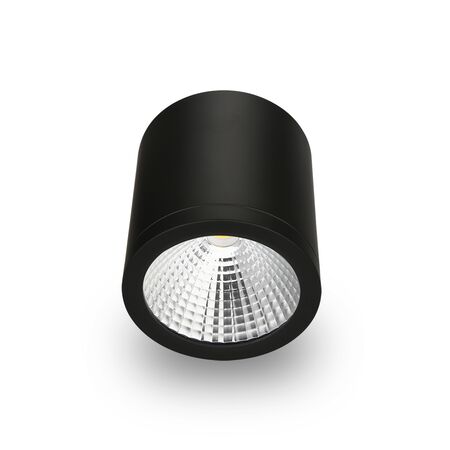 10w LED IP54 Dimmable Surface Mount D/L - White/4000k/60o - Cool White