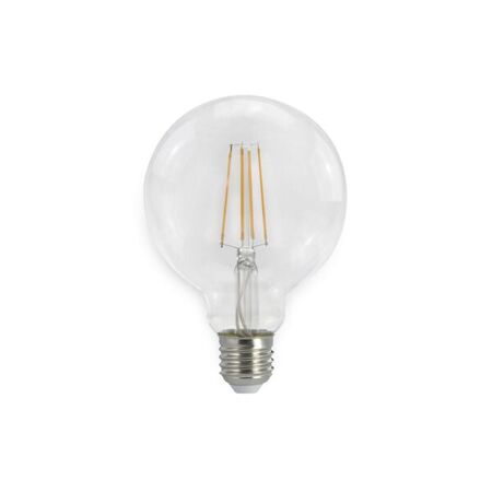 8W G95 LED FILAMENT  LAMP E27 WW DIMMABLE CLEAR