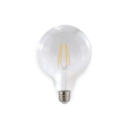 8W G120 LED FILAMENT  LAMP E27 WW DIMMABLE CLEAR