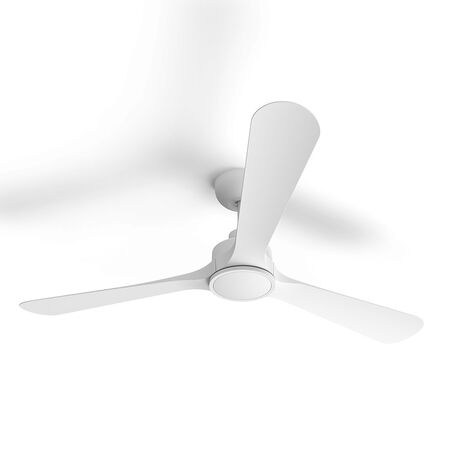 54 inch (1370mm) 3 Blade 32W DC ceiling fan W/LED Light white