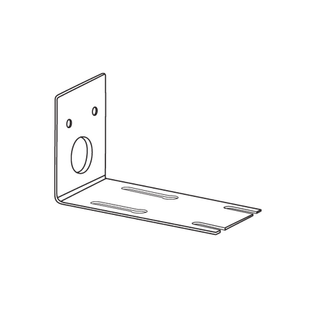 Wall Bracket to suit EV-RAZOR-SM-CORE - White