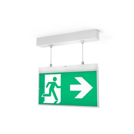 Ektor Slimblade Core Surface Pendant Exit light 24M