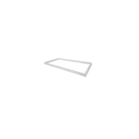 Plaster Recessed frame 600x1200 WHITE to suit Panels (PRE-ASSEMBLED)