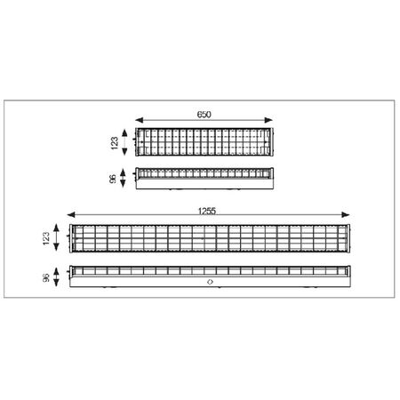 LED Strip Wireguard Batten with Sensor Socket