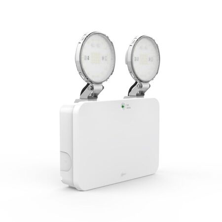 Duo Advanced Emergency Weatherproof Luminaire - With DALI Black