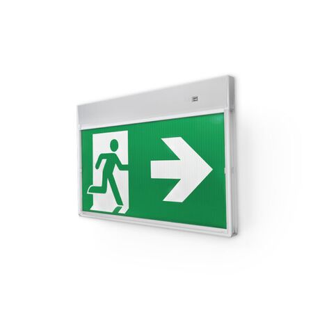 Razor-Flex Pro slimline emergency edgelit Exit 24M