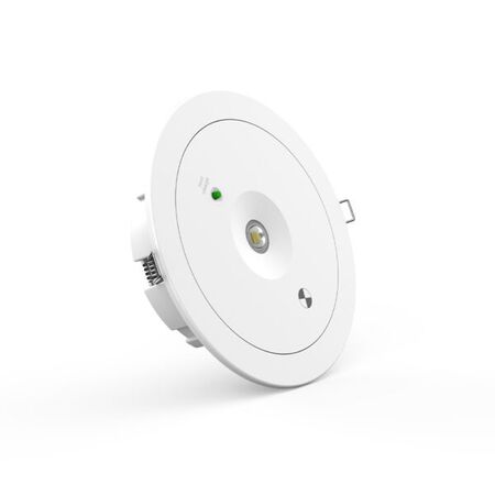 Ektor Lynk - Slimfire - Low profile emergency luminaire - D50 - W/Wireless